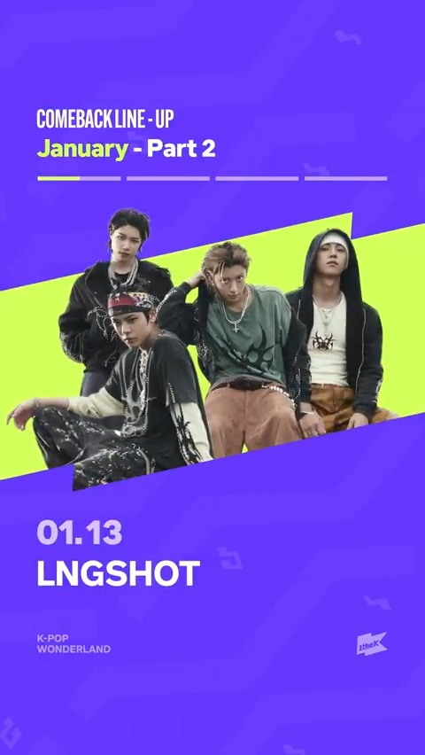 ✨1월 2주차 컴백 라인업✨ COMEBACK LINE-UP · WEEK 2 🎶 Quick look at this week’s comeback artist 👀