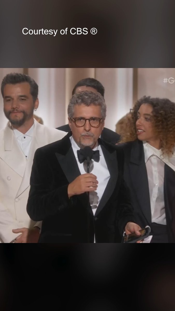 Congratulations to #TheSecretAgent for winning Best Motion Picture - Non-English Language at the #GoldenGlobes.