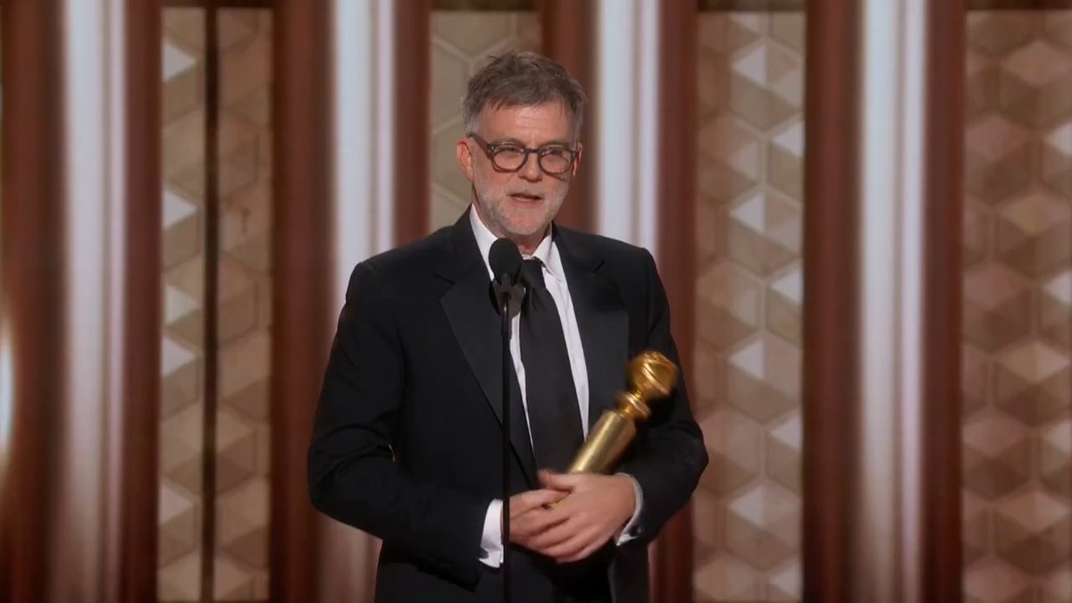 Paul Thomas Anderson is taking home the award for Best Director Motion Picture for One Battle After Another. Congrats! 🎉 #GoldenGlobes