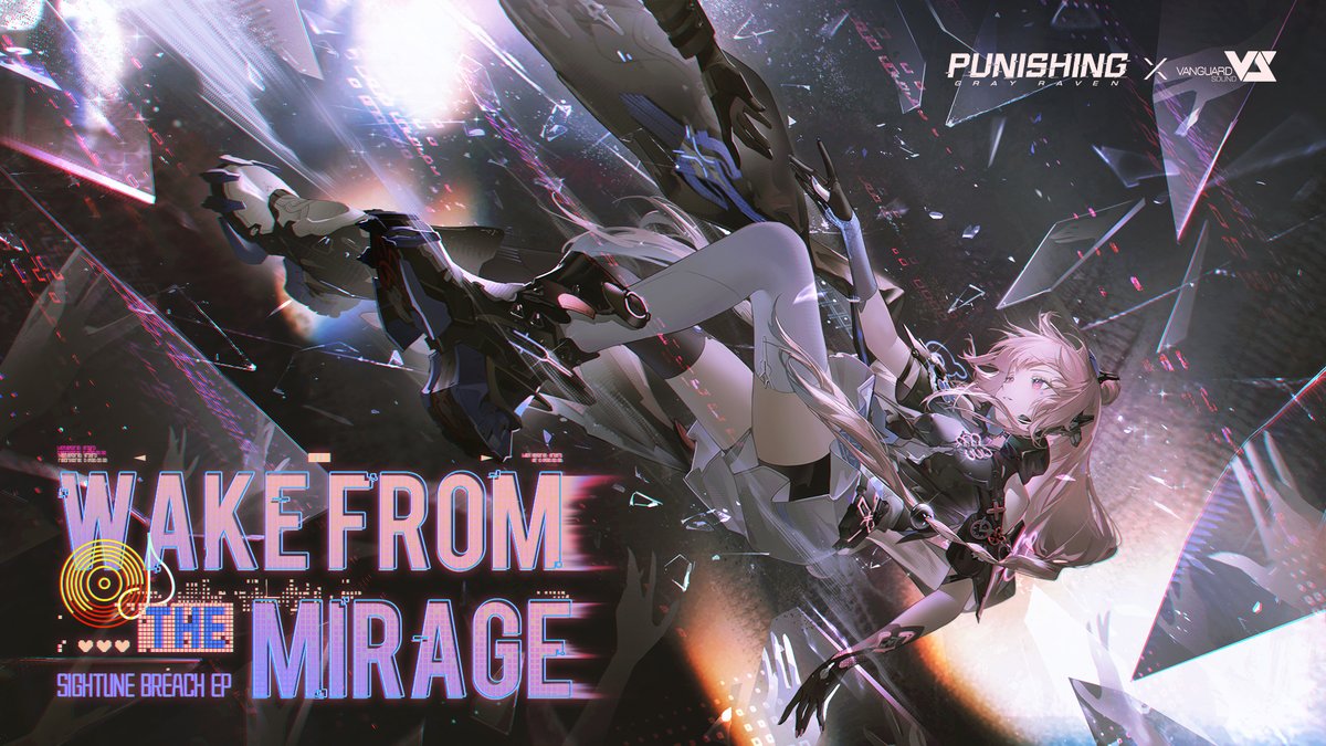 Fall into the torrent of data and connect to the "core" that breaks the deadlock. It is time to awaken from this utopian dream. [Sightline Breach] EP - Wake from the Mirage is now available. #punishinggrayraven #PGR