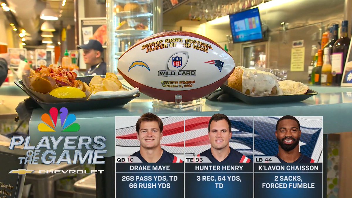 The Patriots praise both sides of the ball as melissa stark chats with the stars of the game.