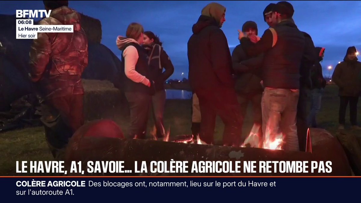 🇫🇷 ALERTE INFO l Sur l'A1, au Havre ou en Savoie, la colère des agriculteurs ne retombe pas. ‼️Afin de sensibiliser un maximum de personnes, partagez autant que possible car ils ont besoin de nous ‼️ Un ♥️ un soutien