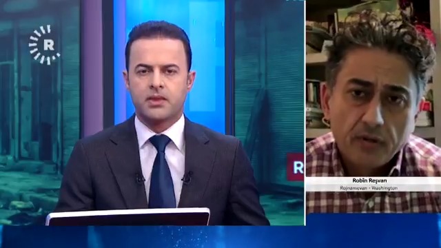 Tuhaf bir sessizlik var. Mesud Barzani Başur'da, Rojava yönetiminden daha çok ses çıkarıyor, tepki gösteriyor Rojava medyası ne yapıyor neden olayı dünyaya duyuramuyor? Rojavadaki olayı, Başur medyası dünyaya anlatıyor - Kürt Gazeteci Robin Reşvan (ABD)