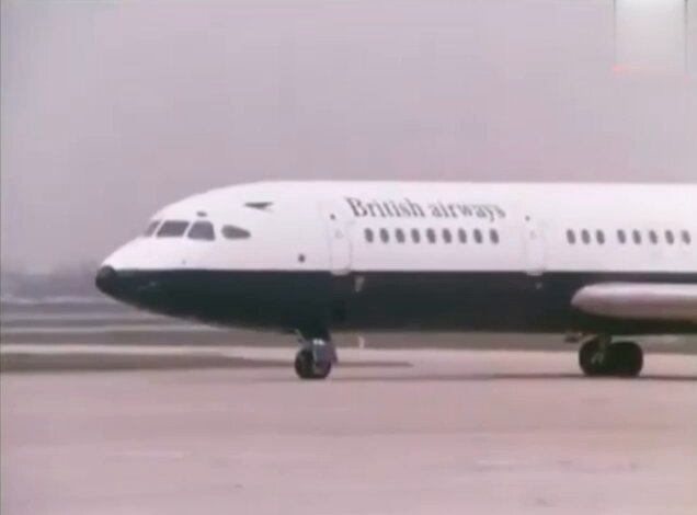 Launch of the BA Shuttle LHR-GLA (1975). Services to BFS followed (1976), EDI (1977) &amp; MAN (1979). Pay on board, guaranteed seat, back-up a/c (usually a BAC 1-11) standing by. Revolutionary then, but while the callsigns remain on the routes the concept disappeared long ago.