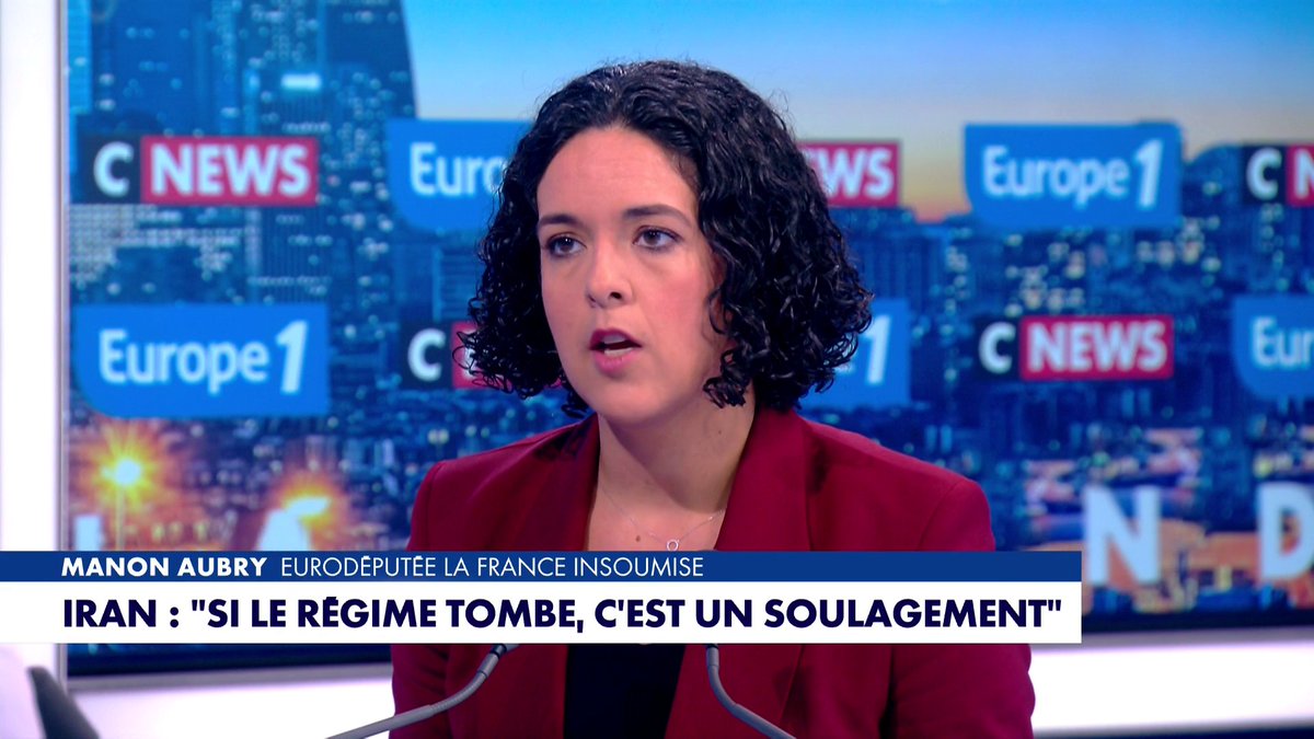 Manon Aubry, eurodéputée La France insoumise : «Je ne ferai jamais la comparaison avec la situation en France», à propos du voile en Iran, dans #LaGrandeInterview