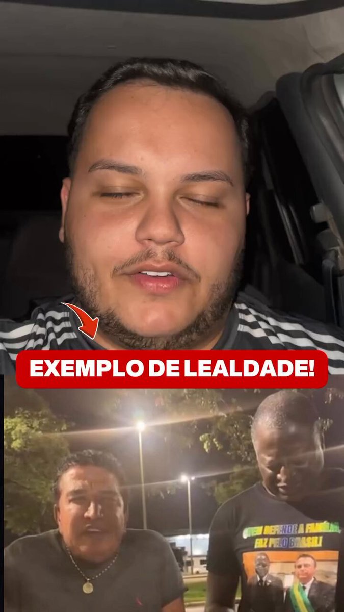 Os dois únicos amigos de Bolsonaro.🇧🇷💔🙌🏼