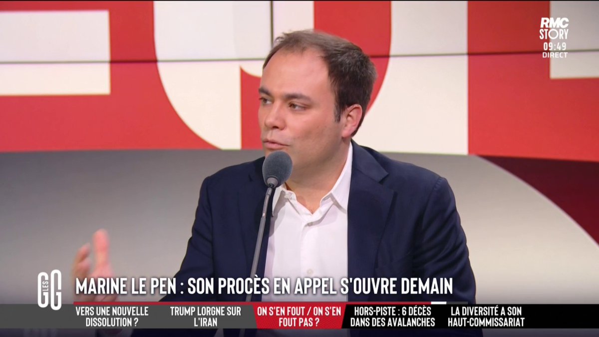 🗣️ Charles Consigny : "Marine Le Pen doit se battre. Pourquoi Bayrou, pour le même système, lui n'est pas condamné ? Peut-être parce qu'il n'est pas Marine Le Pen. Pourquoi Mélenchon n'est pas encore renvoyé ? Peut-être parce qu'il est à gauche." #GGRMC