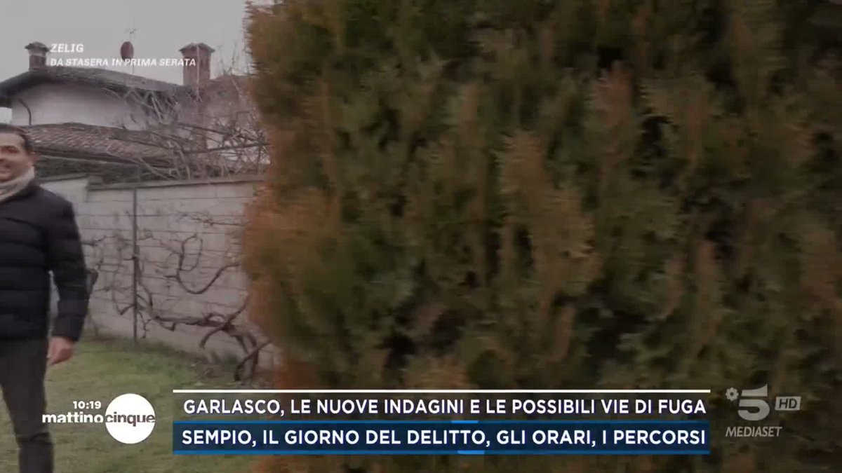#Garlasco, il killer potrebbe essere fuggito dal retro? Ecco la ricostruzione del nostro inviato a #Mattino5
