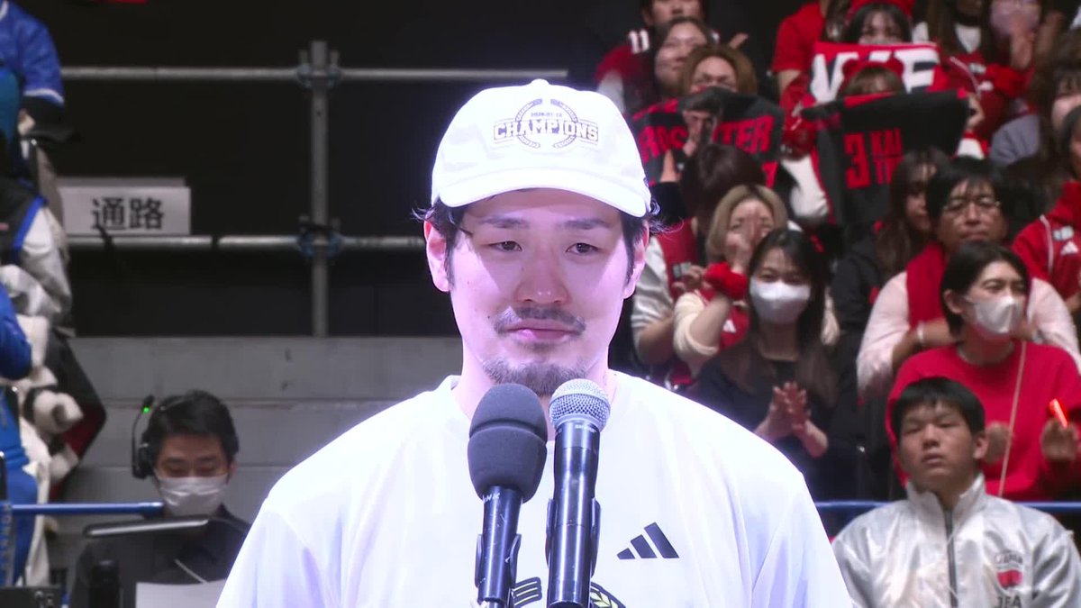 「仲間が良いパスをくれて、それを思い切り打つだけだった」 #25 福澤晃平 🎤優勝インタビュー 📲バスケットLIVE見逃し配信 福澤 晃平/Kohei Fukuzawa #アルバルク東京 #GRITUP #天皇杯バスケ