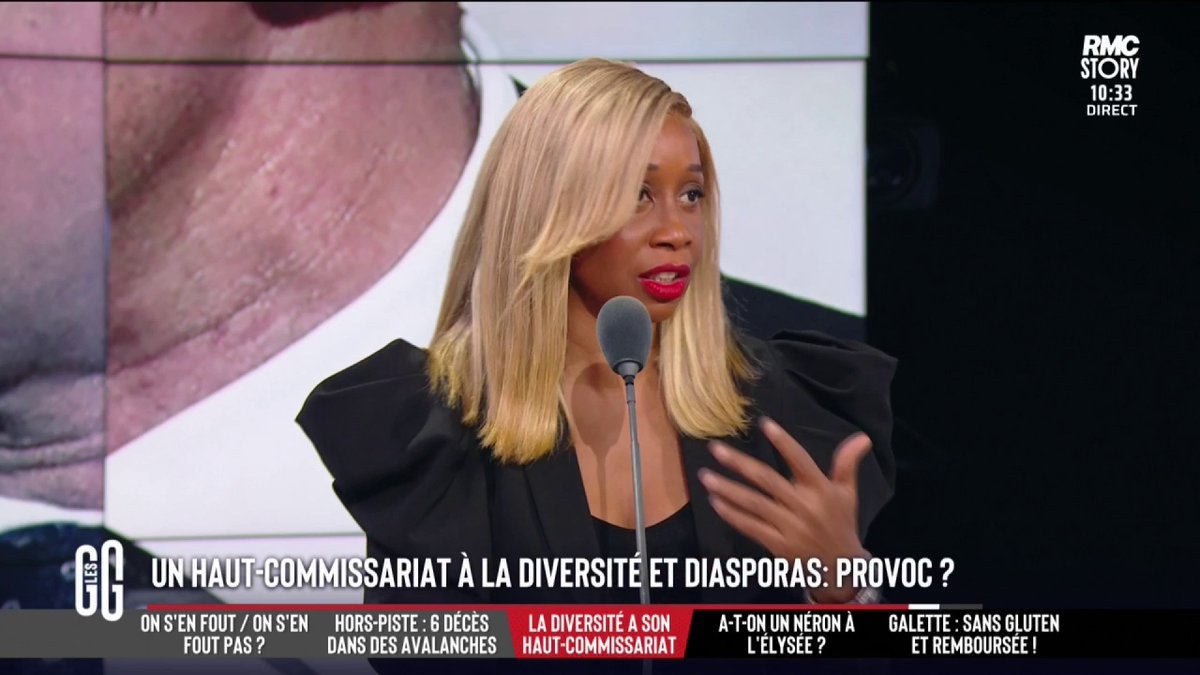 🏛️ Emmanuel Macron veut créer un Haut-Commissariat à la diversité et aux diasporas 🗣️ Joëlle Dago-Serry : "Toutes les semaines je rencontre des diasporas qui me disent : 'Je rentre en Afrique'. L'avenir est là-bas. On se fait cracher dessus en France." #GGRMC