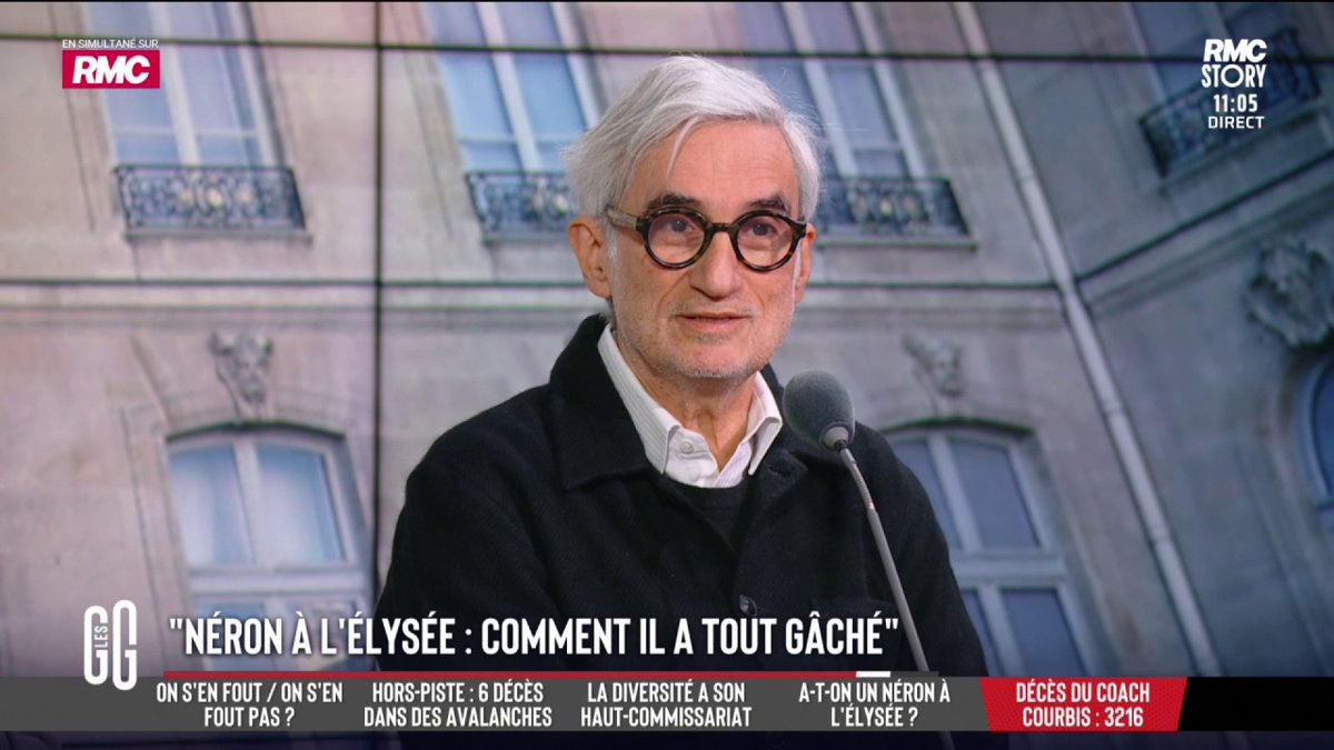 🏛️ A-t-on un Néron à l’Elysée ? 📞 Maurice Szafran : "C'est extrêmement curieux qu'un type aussi intelligent, aussi fort, aussi brillant, se soit trompé sur quasiment tous les dossiers." #GGRMC