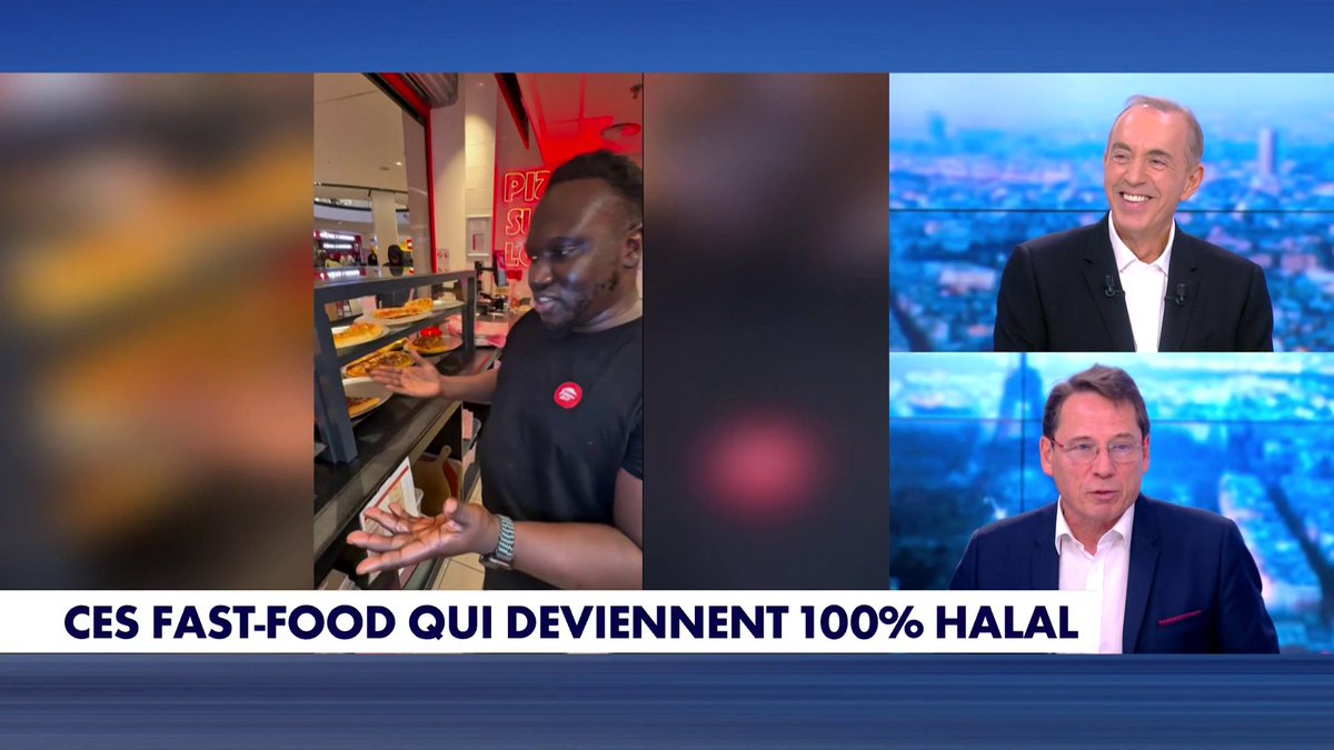 Ludovic Toro : «Le problème est purement business», à propos des chaînes de fast-food qui passent au halal, dans #MorandiniLive