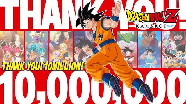 ／ 『ドラゴンボールZ KAKAROT』 世界累計販売本数1,000万本突破！🎉 ＼ プレイヤーの皆様への感謝の気持ちを込めて記念PVを公開！✨ 本PVでは、本編に加えて過去に配信した、 全ての追加エピソードおよびシナリオの軌跡を振り返りながら、​ 最新DLC 「-DAIMA- 魔界の大冒険！ PART2」（1月15日配信予定） の映像も収録した内容になっています。​ ぜひご自身がプレイした際の思い出を振り返りながら、 最新DLCへの期待とともにご覧ください！👀 #DBZK #ドラゴンボールZKAKAROT