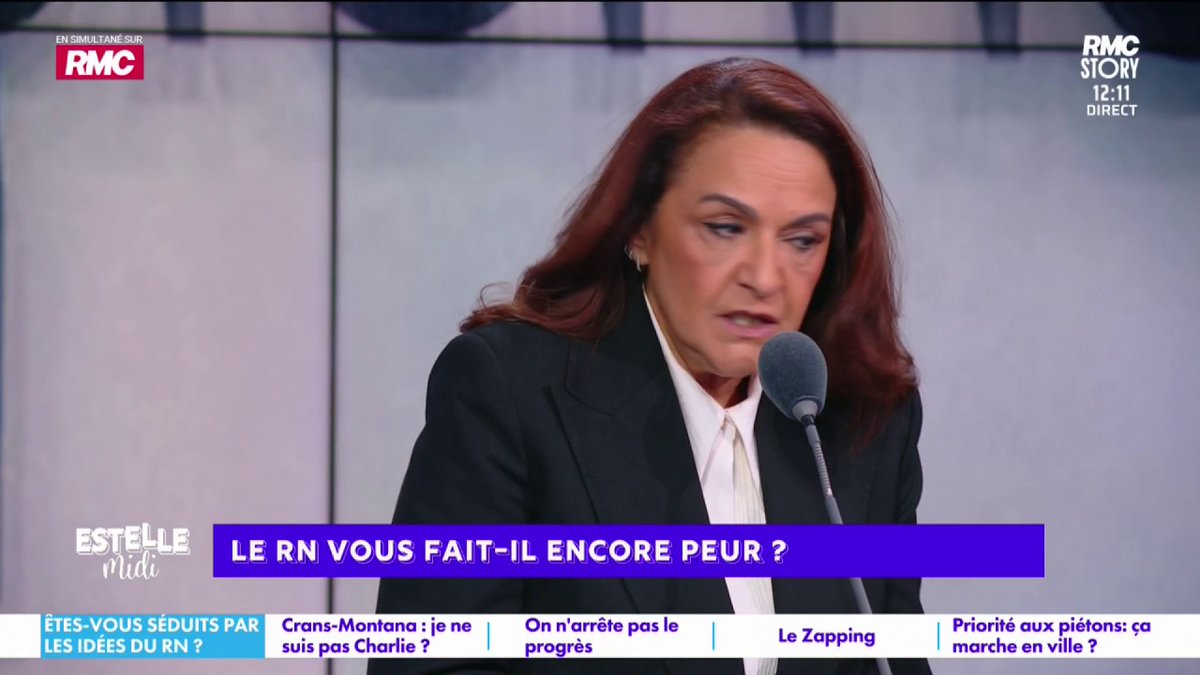 🗳️ Le RN vous fait-il encore peur ? 🎙️ Yael Mellul 🇫🇷 : "Celui qui fait encore plus peur aux Français que le RN, c'est le parti de Mélenchon... c'est ça qui est glaçant ! Ils sont clairvoyants sur la dangerosité de LFI qui apparaît comme un parti antisémite !" #EstelleMidi