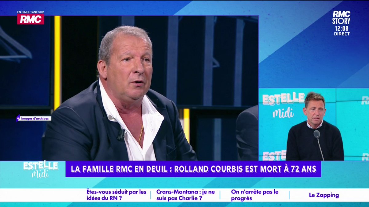 ⚫ L'hommage de Daniel Riolo à Rolland Courbis 🎙️ "J'ai l'impression qu'il a eu 40 vies ! Je lui disais "raconte-moi tout, on fait une série Netflix ! Des vies comme la tienne, il n'y en a pas !" J'avais l'impression d'être dans un film avec lui !" #EstelleMidi