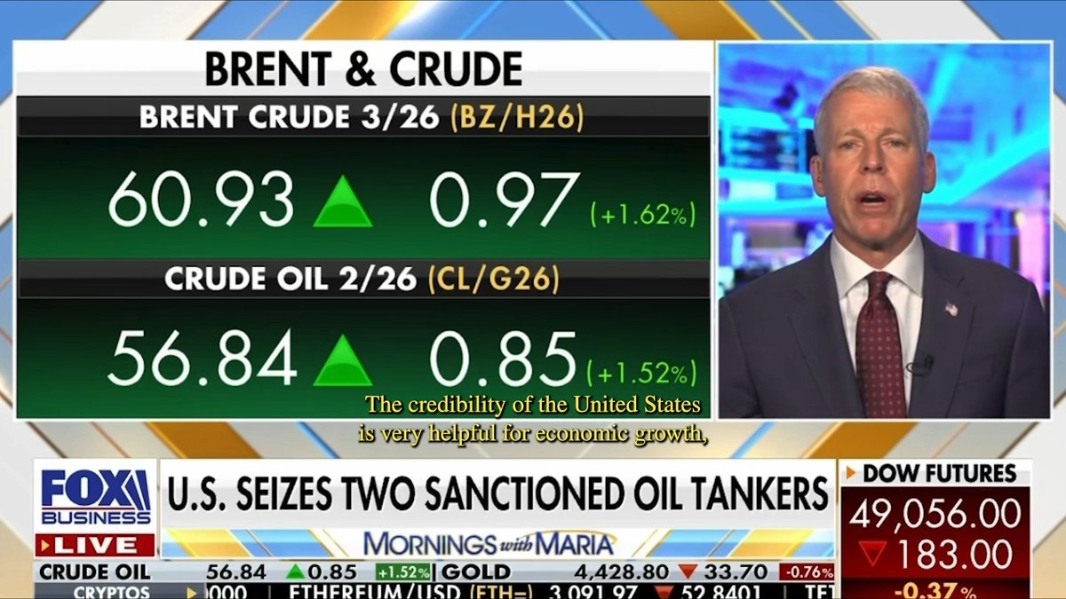 President Trump has given Venezuela the opportunity to work with America and make progress in a better direction. Let’s bring prosperity back to Venezuela, lower energy prices, and create more opportunities for the United States.