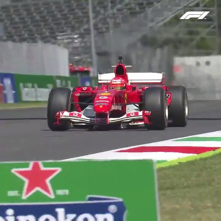 So many people in the comments are still in love with the V10. Here’s Mick Schumacher taking his father’s championship-winning Ferrari F2004 for a run at Mugello in 2020. With the V10 engine 🔥🎵