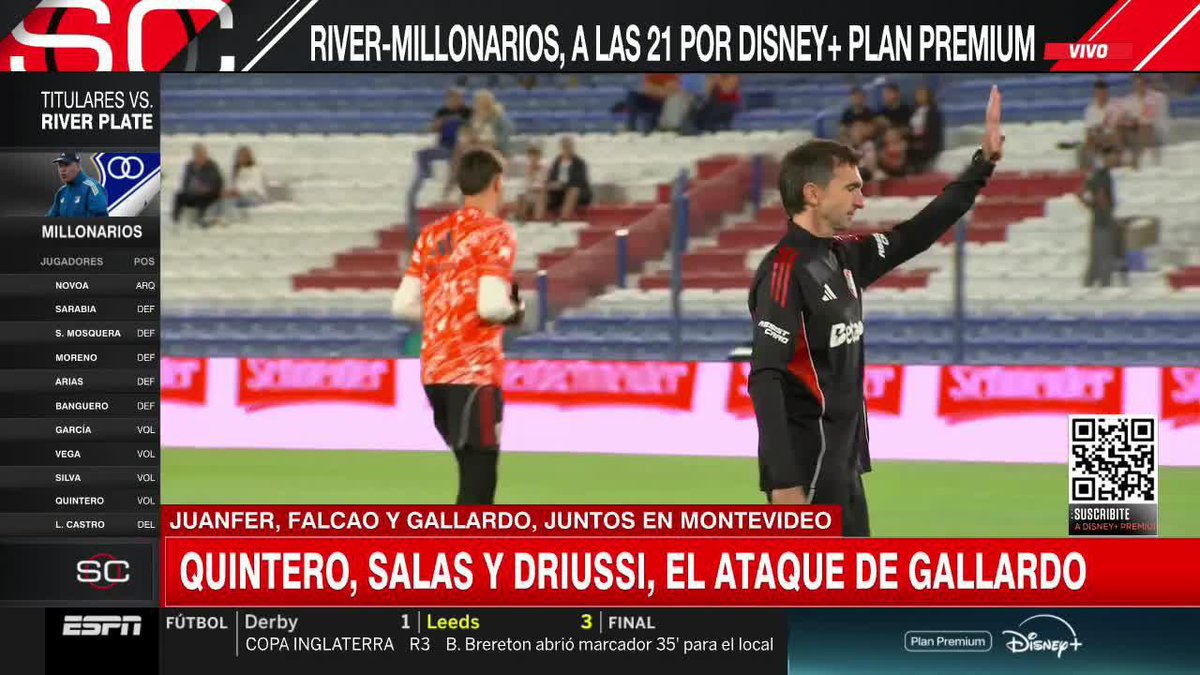 No somos conscientes de que Barovero va a estar en los calentamientos y lo vamos a poder ovacionar como se lo merece en el Monumental cada partido Se merecía volver a estar en River.