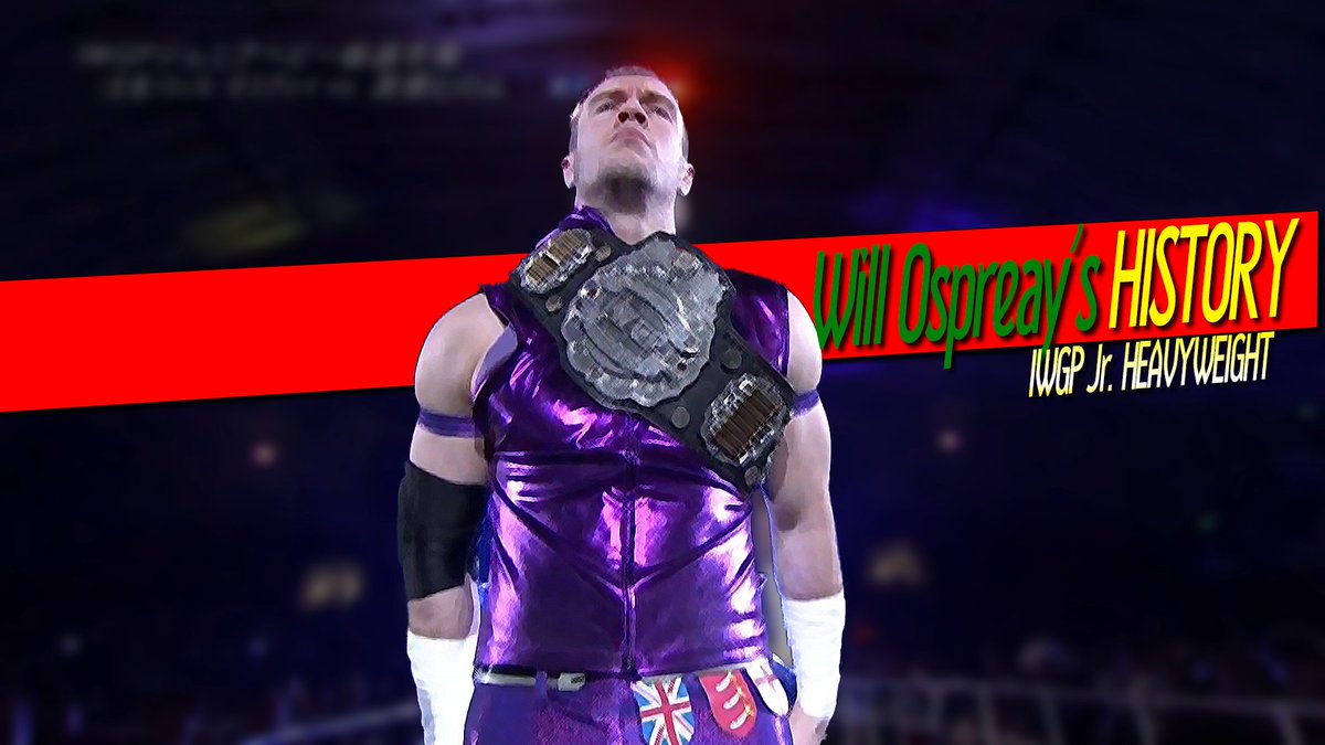 Will Ospreay's history as the IWGP Junior Heavyweight Champion🏆