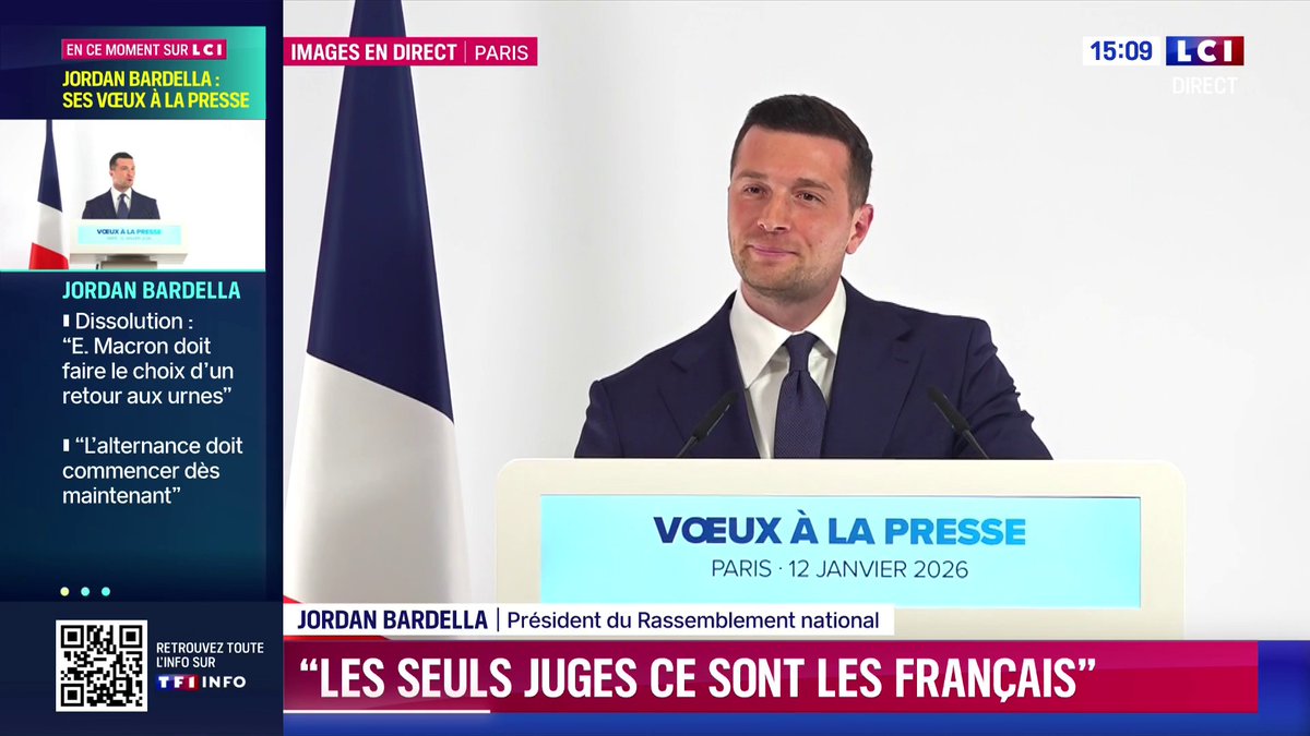🚨🇫🇷ALERTE INFO ! Jordan Bardella n’est PAS candidat à l’élection présidentielle 2027.