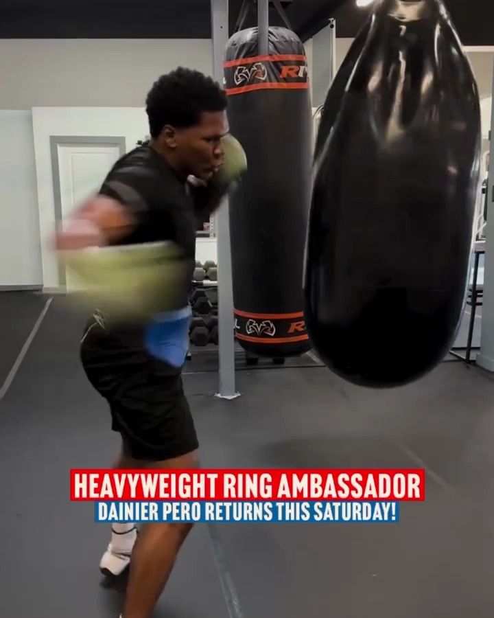 Ring ambassador Dainier Pero returns in Philadelphia against Mario Aguilar this Saturday, as the Cuban heavyweight looks to move to 12-0 🔥