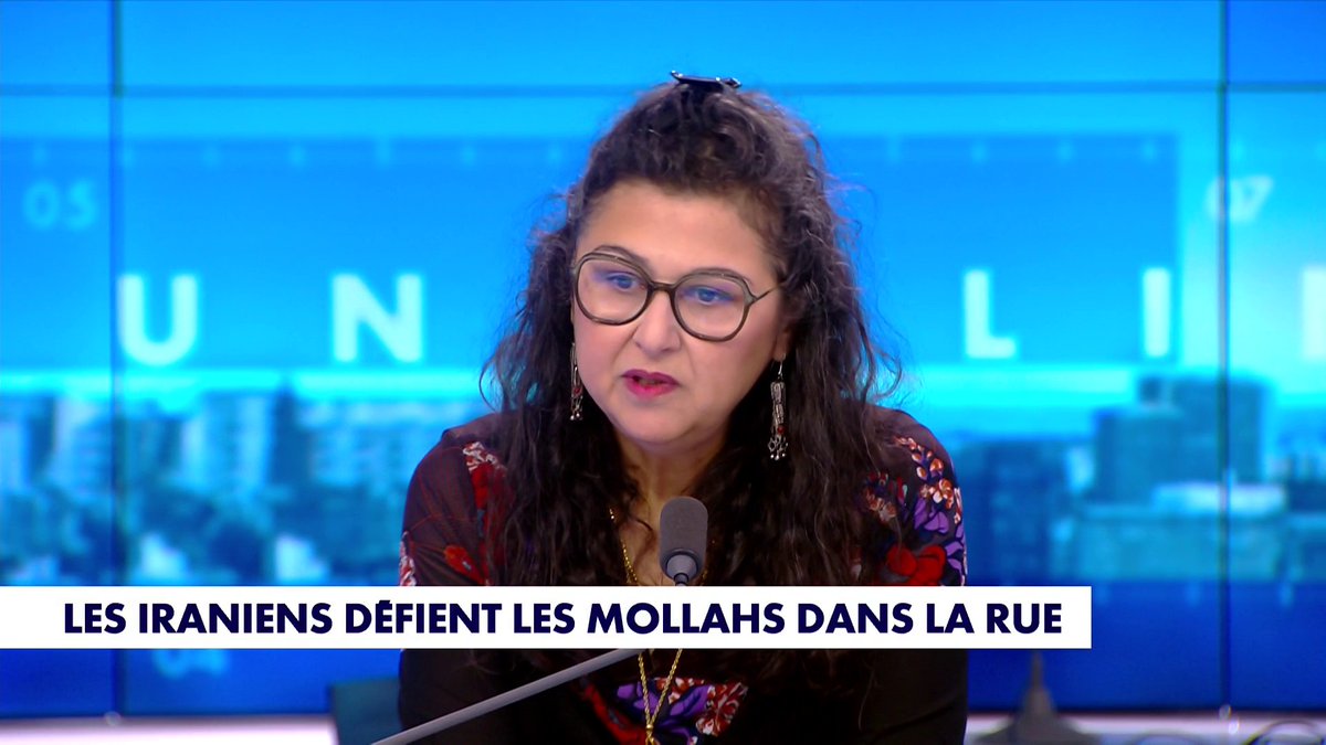 «Si ça ne passe pas, les manifestants iraniens auront droit à un massacre comme jamais il n’y a eu par le passé», alerte Hilda Dehghani-Schmit, activiste iranienne, dans #Punchline