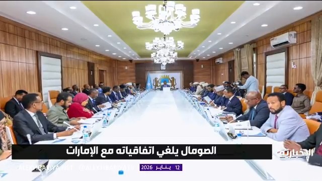 الصومال يلغي اتفاقياته مع الإمارات