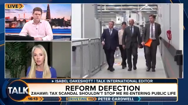 Isabel Oakeshott says Nadhim Zahawi is "a very, very good get for Reform", because of his "huge amount of government experience." Peter Cardwell | Isabel Oakeshott