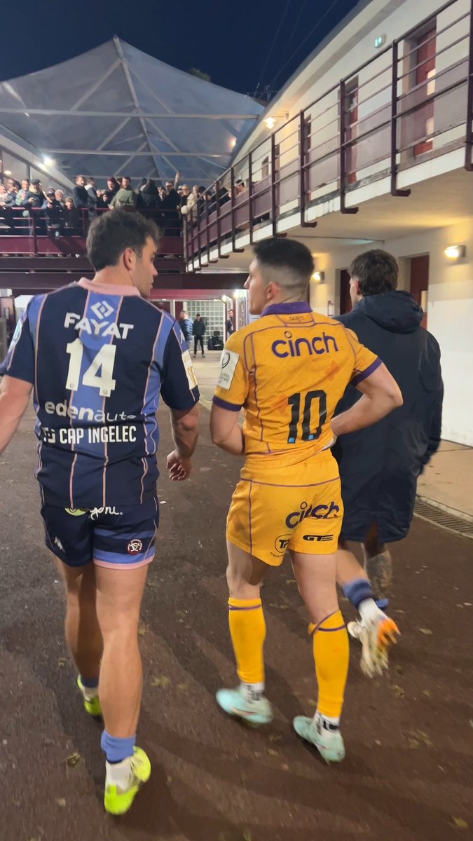 Des retrouvailles entre deux anciens Clermontois 🥰 #InvestecChampionsCup