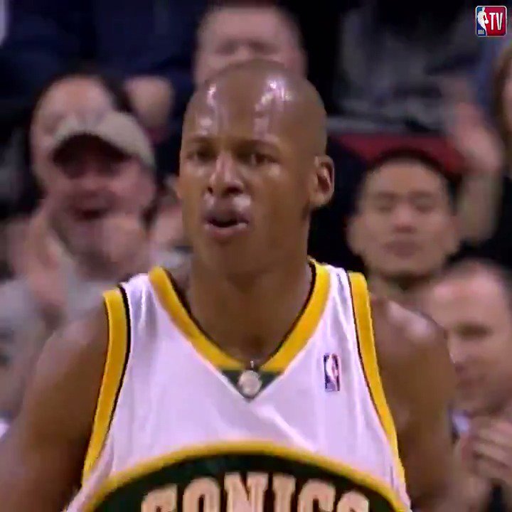 19 YEARS AGO TODAY Ray Allen scored a career-high 54 PTS (18 in the 4th) with the Sonics. “People want to know what the ‘zone’ is like, and if I could have a tape and show people, this is what it’s like. You can’t explain it. It just happens.”