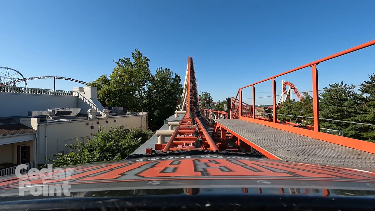 Strap on your boot straps for a wild POV on #Maverick! 🐴🥾 What did you think the first time you took a spin? Yet to be tamed, this roller coaster delights coaster fanatics young and old.