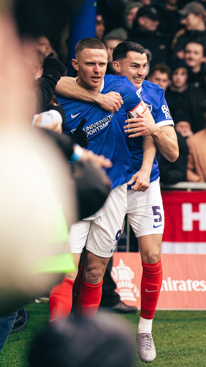 🎙️ "Pandemonium at Fratton Park!" 💥 Colby Bishop's strike against Arsenal.