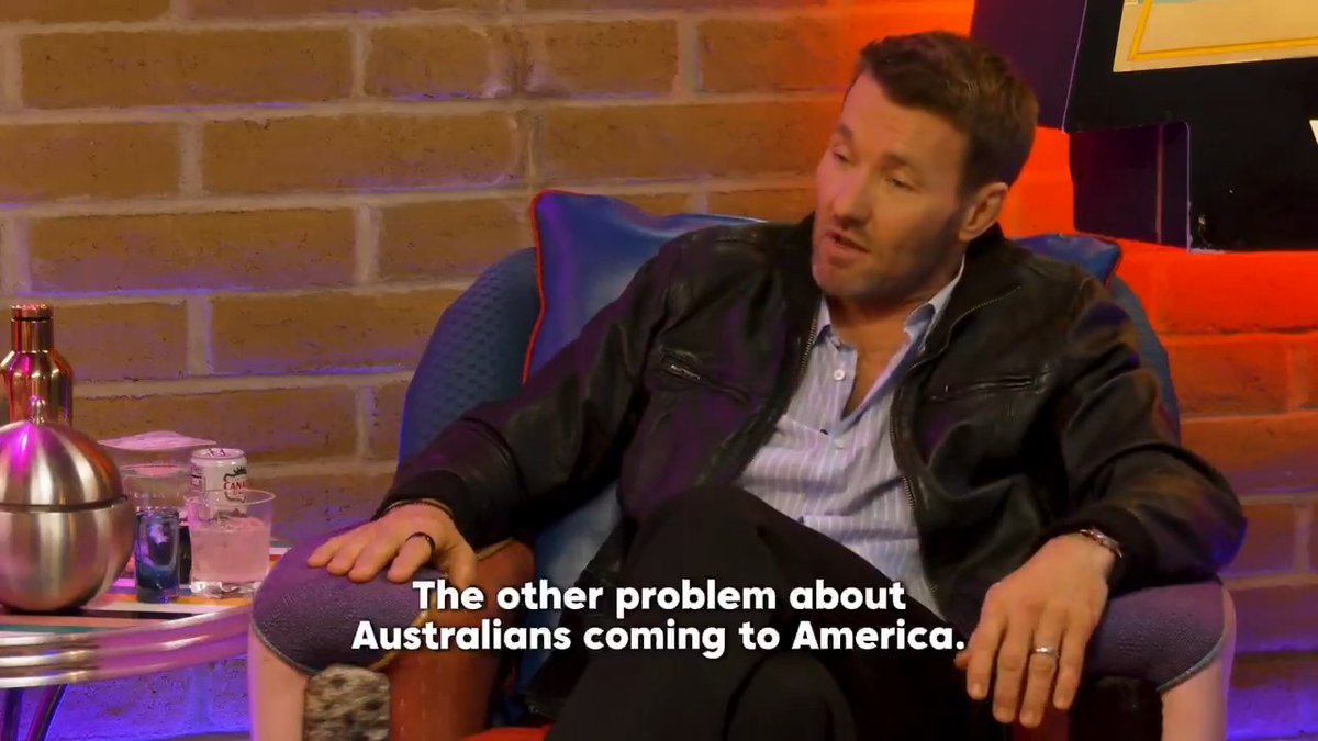 Joel Edgerton this week at Club Random with Bill Maher!