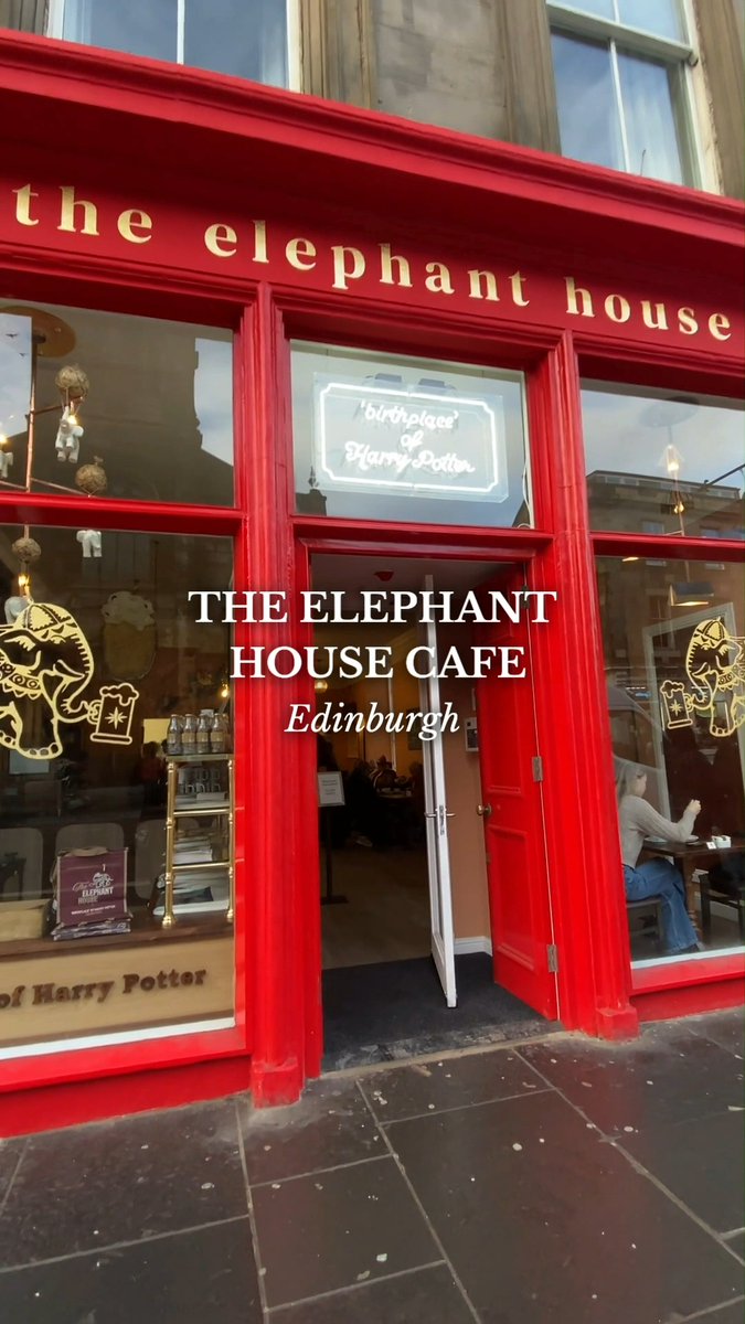 The Elephant House is officially back on George IV Bridge! 🐘☕ Four years after the devastation to the café during a fire on the bridge, this iconic café has been restored and is open to visitors and locals once again. Known as the location where early books of the Harry Potter series were written, the café is a popular spot for fans with many nods to the novels - and of course delicious coffee and sweet treats too. ✨