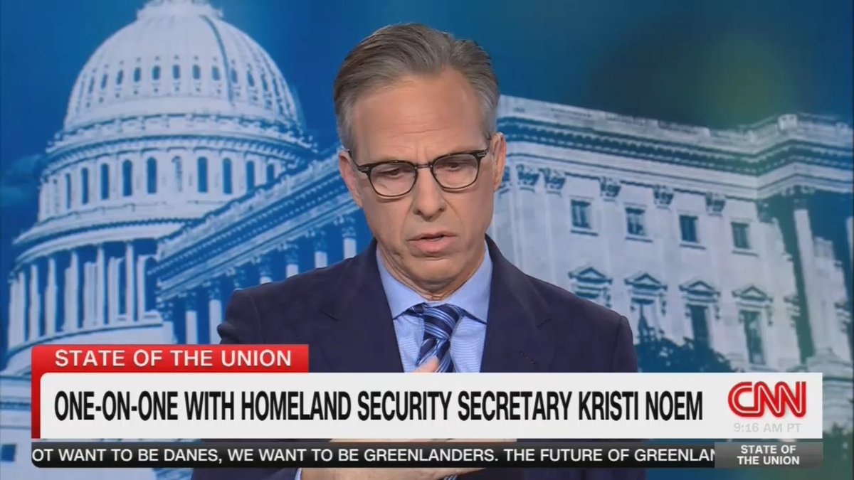 Host: The officer appeared to have fired 3 shots. The first one through the front windshield, the second and third through the side window. What is the justification for the second and third, given that the officer was out of harm's way? Noem: We don't get to change it because we can see it with our eyes, and we can build on the evidence that we have on the ground. What they're trying to do to continue to defraud people in their city and in their state, continue to take advantage of individuals and to allow criminals— Host: I don't know what you're talking about.