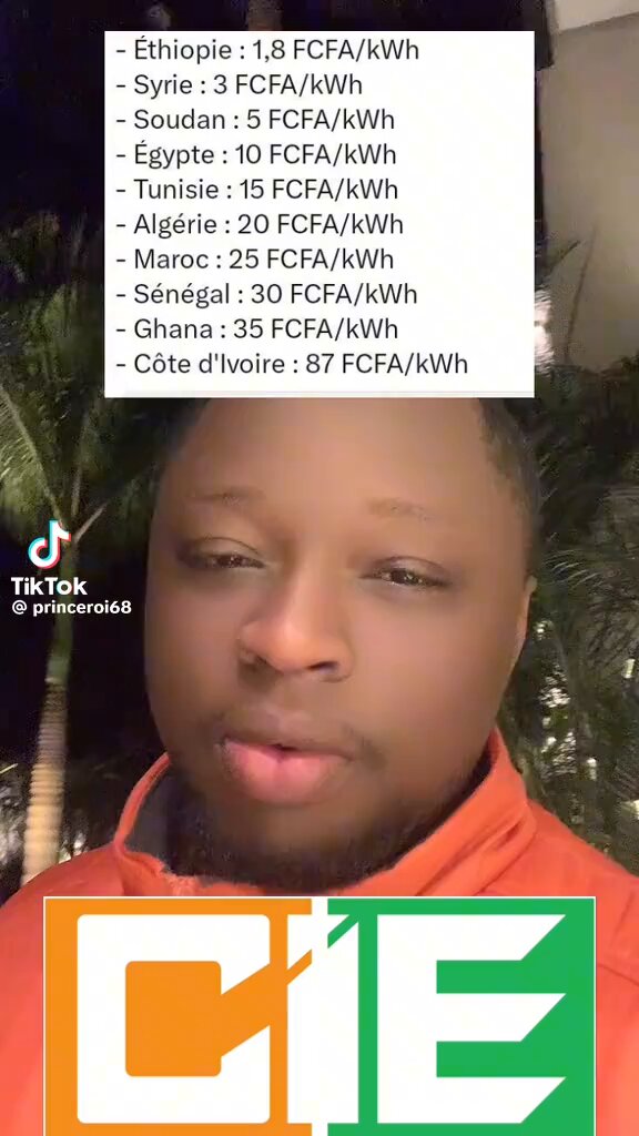 Côte d’Ivoire 🇨🇮 Yako c’est comme cela mes frères et sœurs ivoiriens souffrent pour payer leurs factures d’électricité Emmanuel Macron libère mon pays petit kexiaaa