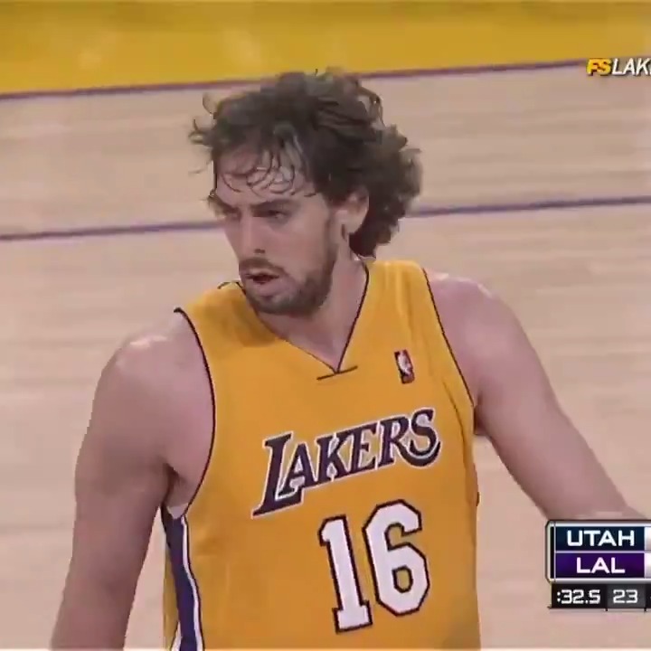 Nunca me olvidaré de esta jugada de Magic Johnson, perdón, de Pau Gasol