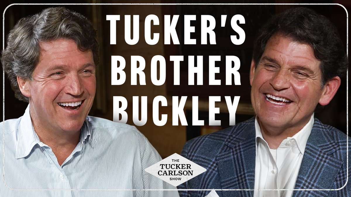 Twitter phenomenon Buckley Carlson makes his on-camera debut. (0:00) Buckley Carlson's Rise to Internet Stardom (9:39) The Number One Way to Fight Tyranny (10:56) Buckley's War With the School Administrators (20:10) Buckley's Love for Dogs (22:50) The Carlsons' Childhood (28:25) The Death of Creativity (30:55) Buckley's Love of ALP (44:27) Why Dogs Are So Important (52:39) Buckley's Hilarious Encounter With Park Police (1:02:21) What Happened to America's Men? (1:08:50) The CIA's Involvement in People's Everyday Lives (1:15:14) Are There Demons Among Us? (1:21:24) Why Buckley Quit Alcohol (1:28:37) Buckley Falling Asleep While Flying a Plane (1:32:44) The Decline in Quality of America's Politicians (1:37:23) Buckley's Career With Frank Luntz (1:57:22) The Disdain for WASPs (2:07:20) How Does Buckley Feel About Being Suddenly Thrust Into the Public Eye?