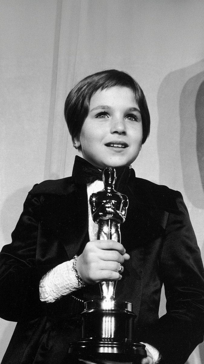 In 1974, Tatum O’Neal became the youngest Oscar winner in history at just 10 years old. She won the Oscar for Actress in a Supporting Role for her performance as Addie Loggins in PAPER MOON.