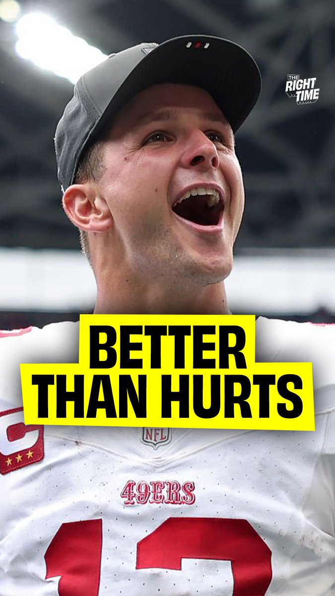 “At this point I’m takin’ Purdy [over Jalen Hurts]… He was clearly the better quarterback in the game.” What does losing to the 49ers really say about the Eagles 😳