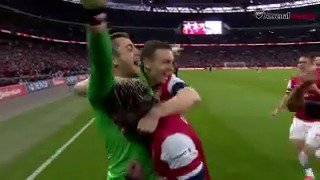 Arsenal beat Wigan 4-2 on penalties in the FA Cup semi-final 2014 last time we played eachother 🔴⚪️🏆