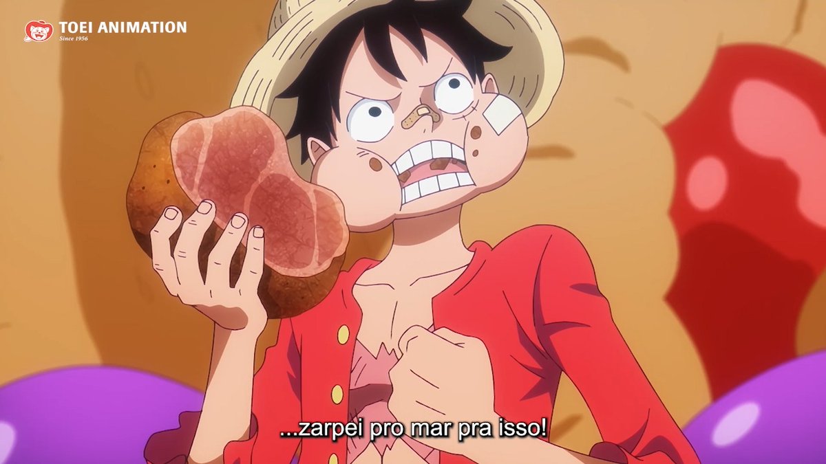 Eu serei o Rei dos Piratas! 🏴☠️ O episódio 1155 de ONE PIECE já está disponível. 👒 Nakama, queremos saber qual foi o seu momento favorito do Arco Egghead. 😍 #ONEPIECE #EGGHEAD