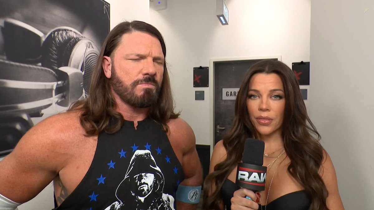 "I'M GONNA MAKE YOU TAP OUT" 😤 AJ Styles is READY for tonight's match against GUNTHER!