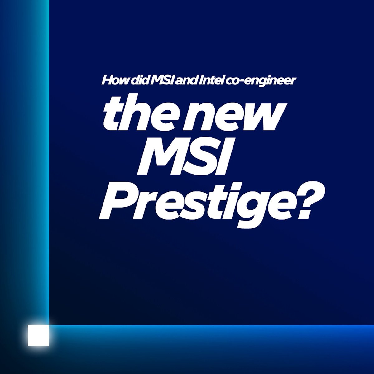 Partnership = co-innovation. Anne Lee tells us how MSI and Intel worked together to create cooler, quieter—but still highly performant—new notebooks with #IntelCoreUltra Series 3. #CES2026