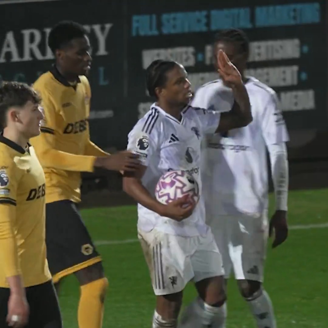 A poacher's goal from Tyrell 🫡 Watch the second-half live now 📲