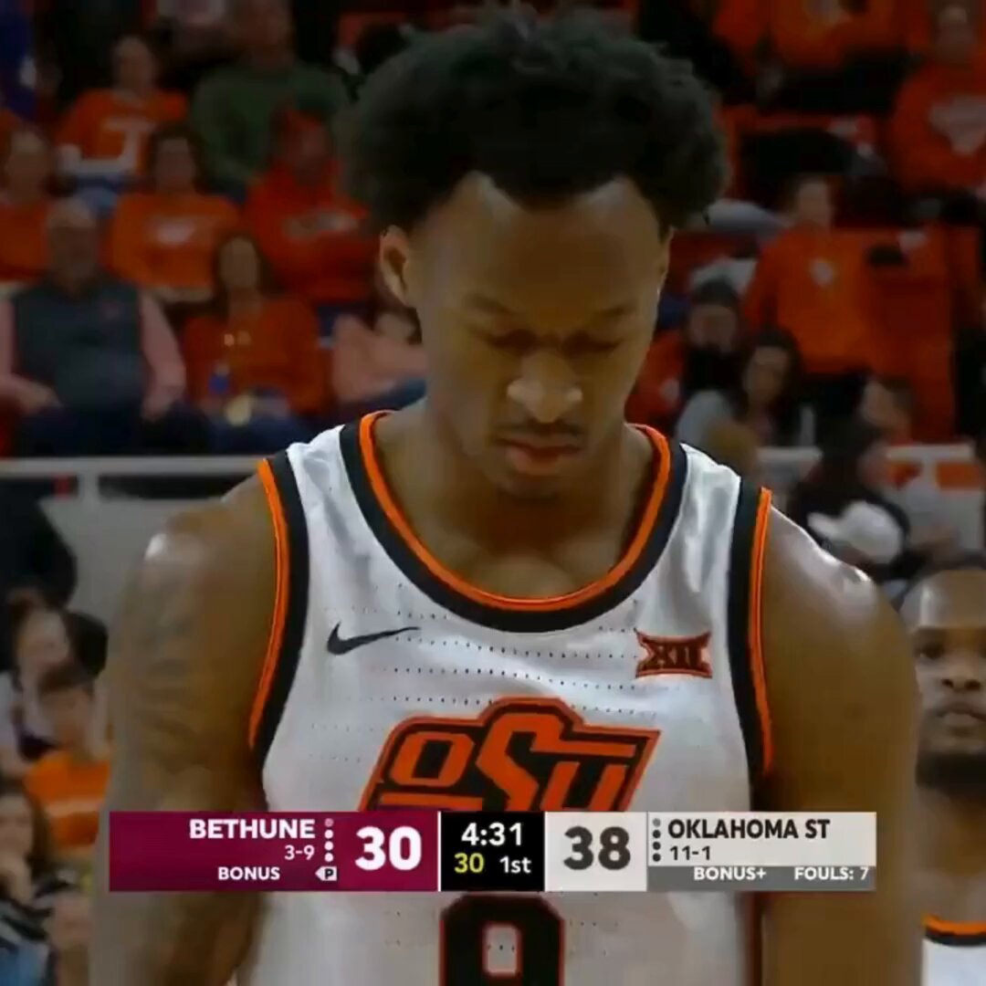 How good has Anthony Roy (San Francisco ➡️ Wenatchee Valley ➡️ New Mexico State ➡️ Langston ➡️ Green Bay ➡️ Oklahoma State) been for Oklahoma State this season? Stats: 17.6 points 4.2 rebounds 1.3 assists What do we think of his game? PRO 🔮🤔🤔
