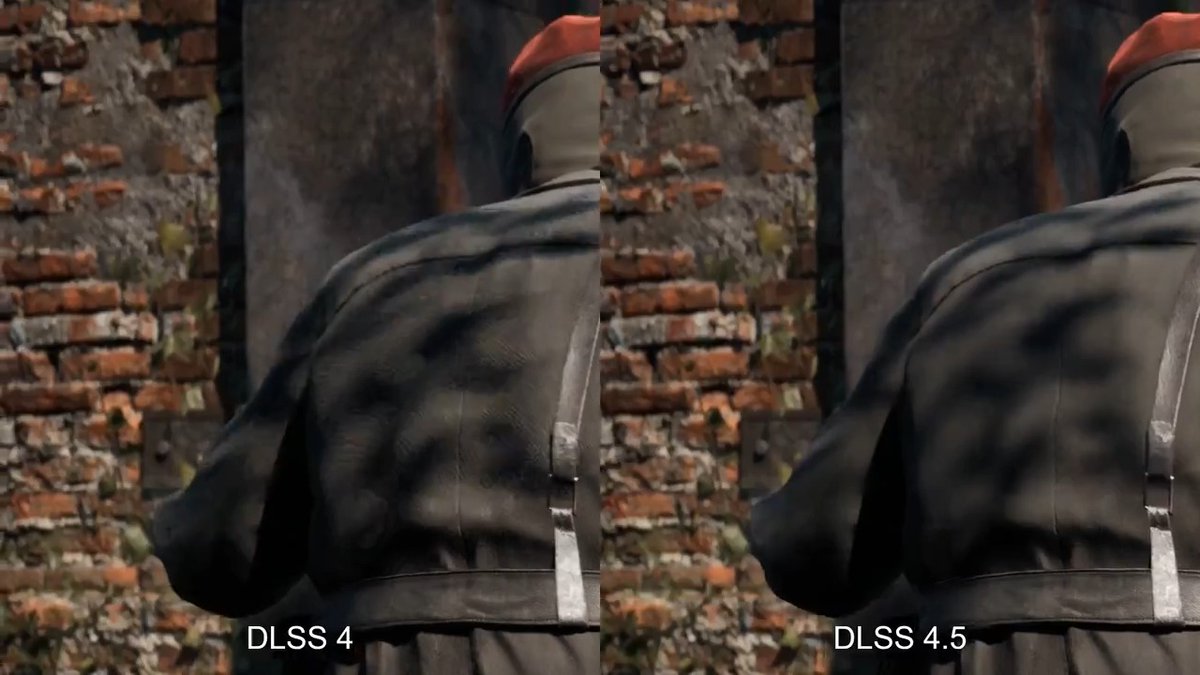 Check out the improvements in shadow detail with DLSS 4.5 in Metal Gear Solid: Snake Eater 👀