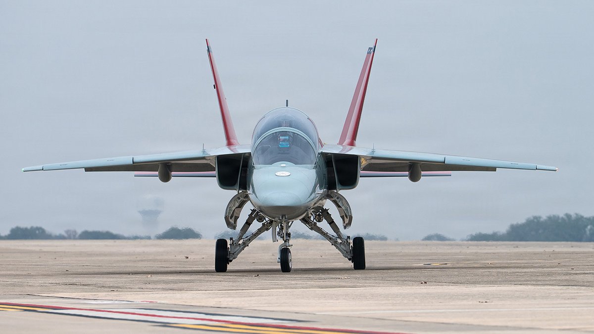 Thank you, AETC - First Command, for letting us be part of your historic moment in officially receiving the new T-7A #RedHawk advanced trainer. The Red Hawk will change the way U.S. Air Force fighter and bomber pilots train to better prepare for the missions and challenges of tomorrow.
