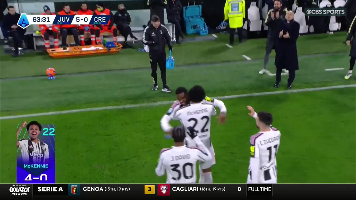 MCKENNIE'S ON THE MARK AGAIN! 🎯