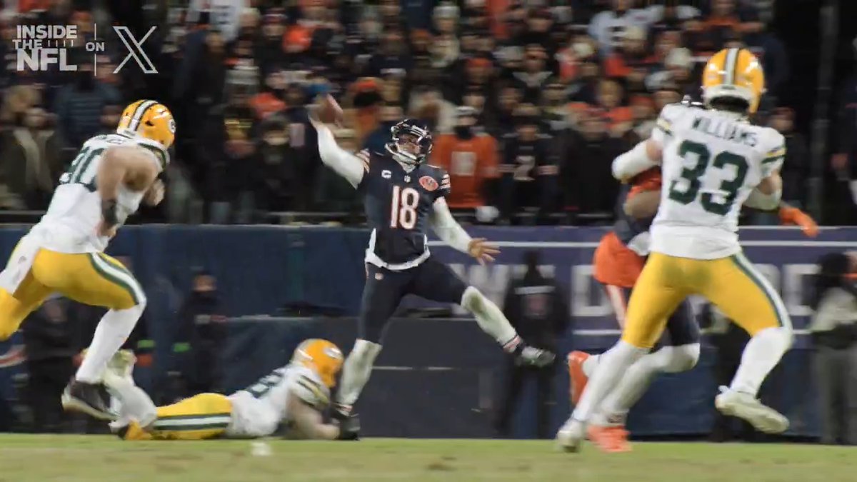 4th and Caleb 🧊 @InsideTheNFL | Chicago Bears